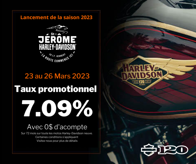 Taux de financement offre promo!