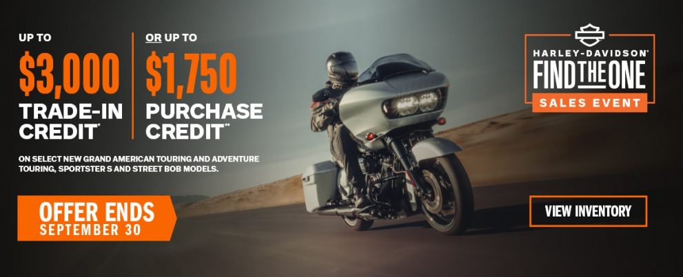 Harley-Davidson – Find the One Sales Event