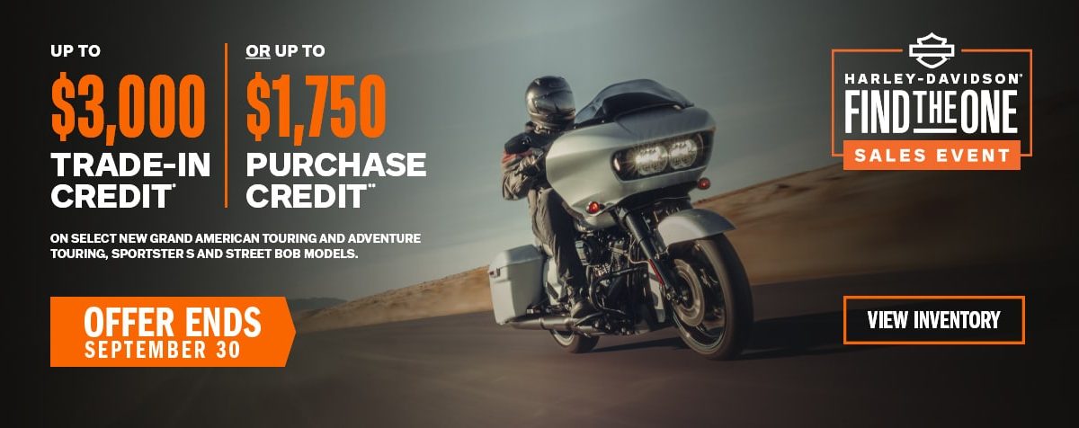 Harley-Davidson – Find the One Sales Event