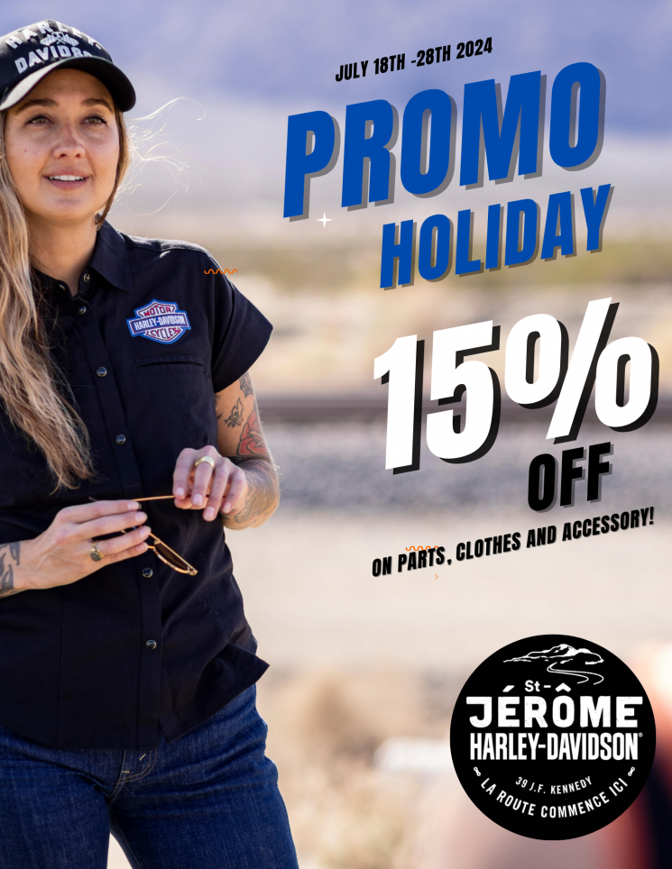 15% OFF Holiday promotion!